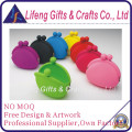 Colorful Top Fashion Silicone Coin Purse for Lady